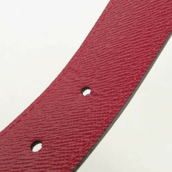 💯AUTH  LOUIS VUITTON LV BUCKLE CEINTURE BELT - Picture 4 of 8